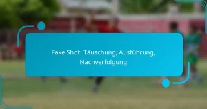 Fake Shot: Täuschung, Ausführung, Nachverfolgung